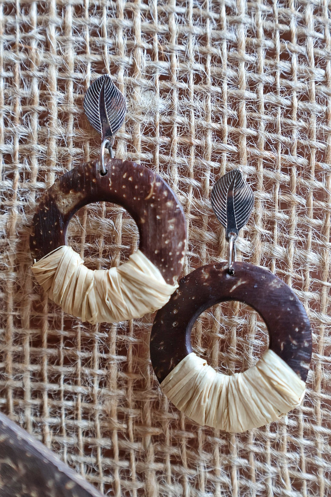 Boucles d'oreilles - RAPHIA