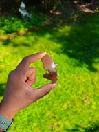Broche naturelle en noix de coco - MARTINIQUE