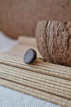 Bague doré COCO