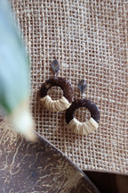 Boucles d'oreilles - RAPHIA